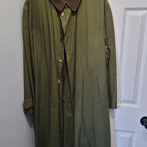 Abercrombie & Fitch Trentch coat with corduroy collar size M